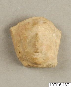Lerhuvud., figur, sculpture, figurine