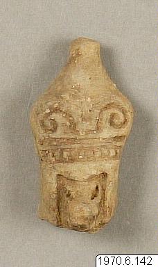 Lerhuvud., figur: huvud, figure, sculpture