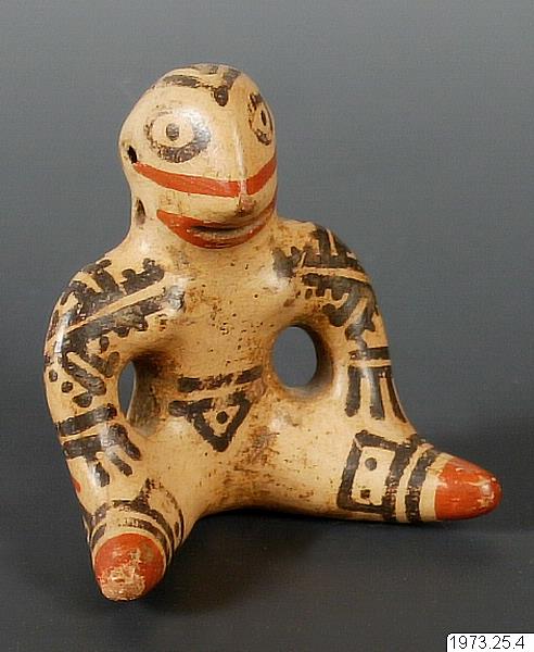 figur, Lergodsfigur., sculpture, figurine