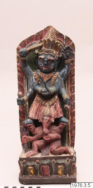 figur på platta, Gud, figure, sculpture