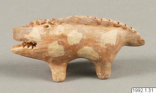 figur, Lerdjur (miniatyrer), kärl och andra bruksföremål., figurine, sculpture
