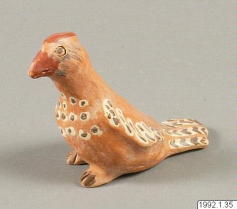 Lerdjur (miniatyrer), kärl och andra bruksföremål., figur, figurine, sculpture