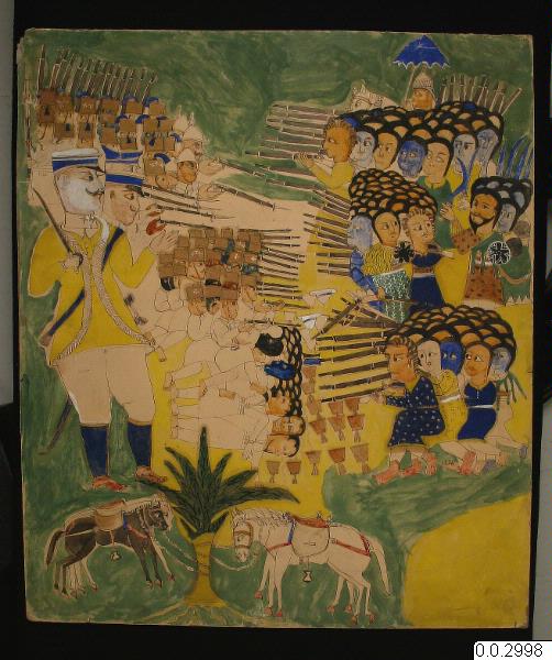 målning, painting