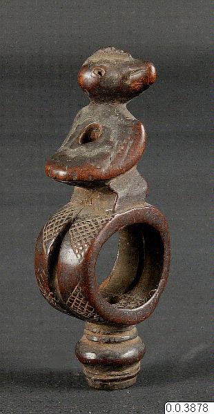 Gud, skulptur: fågelgud, figure, sculpture