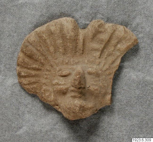 figur, figurine, sculpture, Cabeza de figurilla