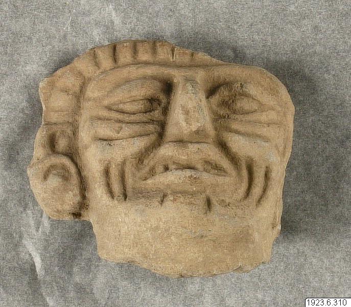 figur, sculpture, figurine, Cabeza de figurilla
