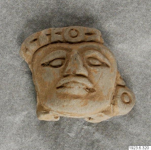 figur, figurine, sculpture, Cabeza de figurilla