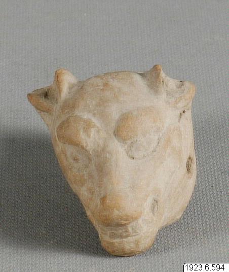 figur, figurine, sculpture, Cabeza de figurilla