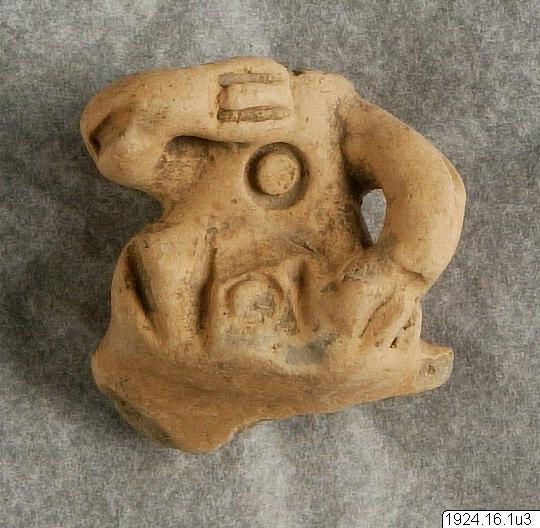 Krukskärva, figur, sculpture, figurine