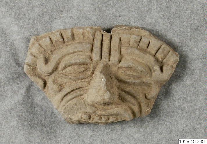 figur, figurine, sculpture, Cabeza de figurilla