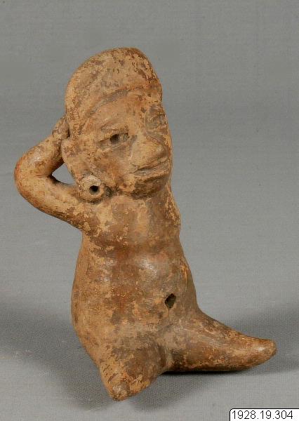 figur, Lergodsfigur., figurine, sculpture, Figurilla