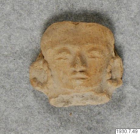 figur, figurine, sculpture, Cabeza de figurilla