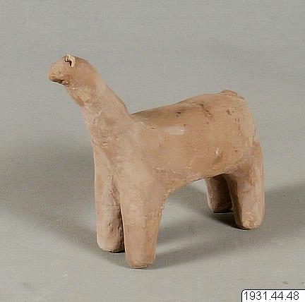 figur: djur: lama, Lamafigur., sculpture, figure