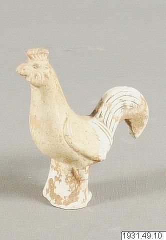 Tuppfigur, figur: djur: fågel (tupp), figure, sculpture