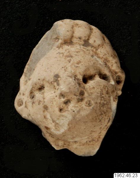 Huvud., figur, figurine, sculpture