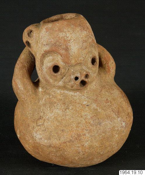 kärl, figurkärl, Lerkärl., sculpture, vessel, figure
