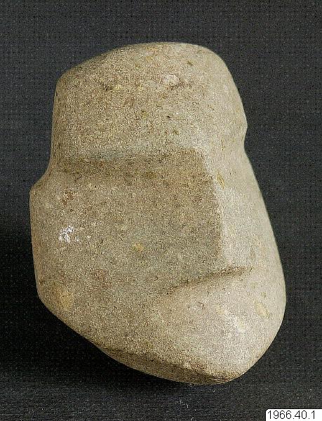 figur, figurine, sculpture, cabeza antropomórfa