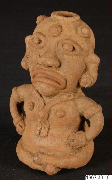 Lergodsfigur., figur, sculpture, figurine
