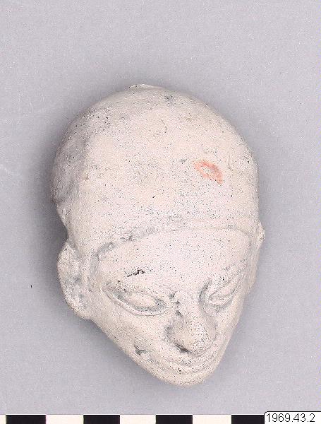 Keramikhuvud., figur, figurine, sculpture
