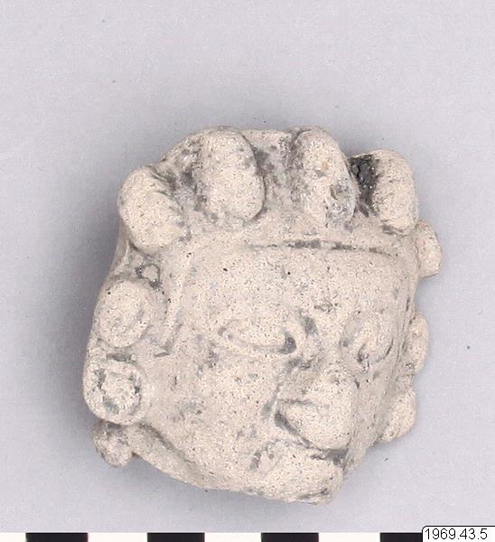 Huvud., figur, sculpture, figurine