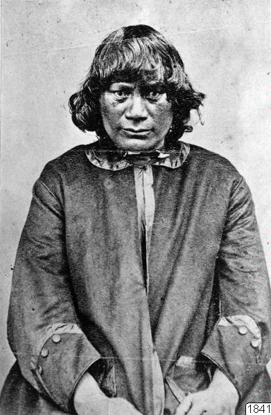 porträtt, dräkt, kvinna, maori, fotografi, photograph
