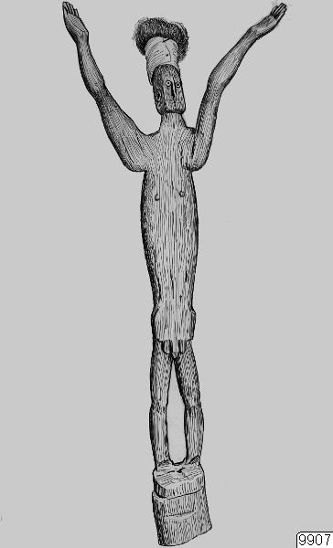 teckning, träfigur, Teckning, drawing