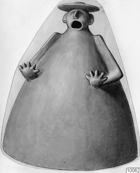föremålsbild, huvudbonad, hatt, föremål, teckning, hushatt, plagg, Teckning, drawing