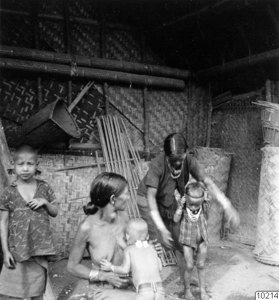 porträtt, familj, hustru, hydda, fotografi, photograph