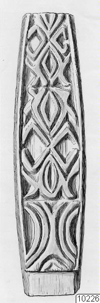 trästämpel, föremål, teckning, föremålsbild, Teckning, drawing