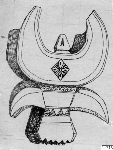 könssymbolik, snide, teckning, buffelhuvud, Teckning, drawing