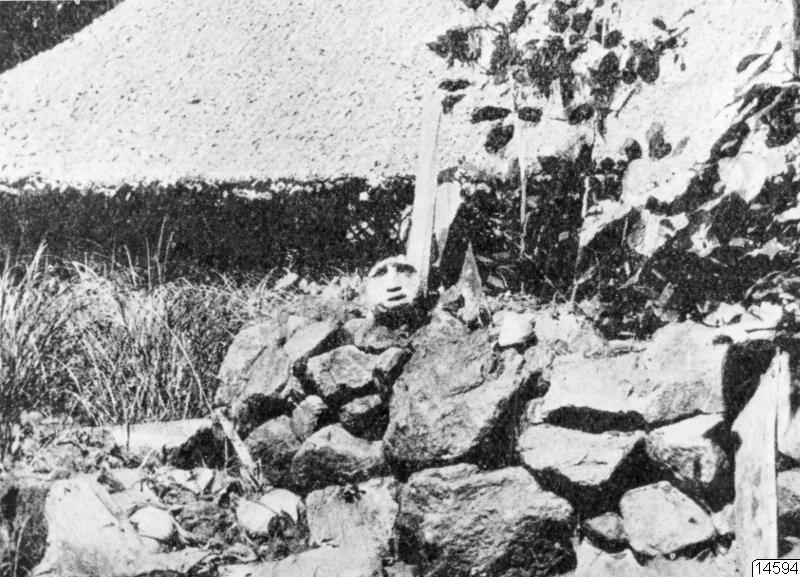 kraniehus, stenhuvud, skulptur, fotografi, photograph