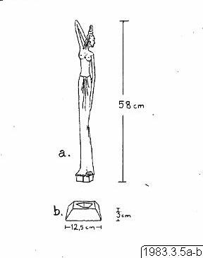 skulptur, Kvinnofigur, sculpture