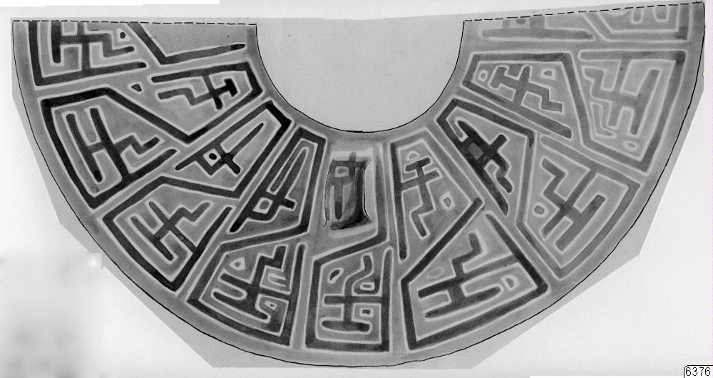clay vessels, ornaments, drawing, image, drawing, drawing