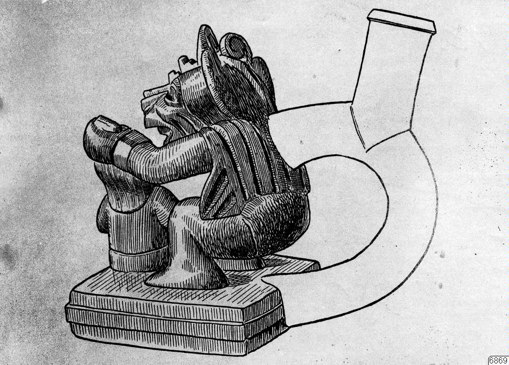 människa, dekapitering, teckning, lerkärl, demon, Teckning, drawing