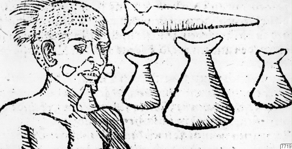 teckning, läppknapp, knapp, ansiktssmycke, Teckning, drawing