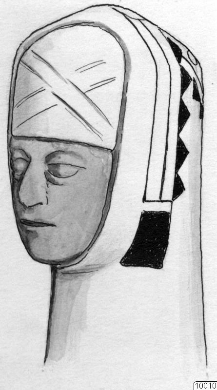 teckning, kärl, lerkärl, föremålsbild, rökelsekar, Teckning, drawing