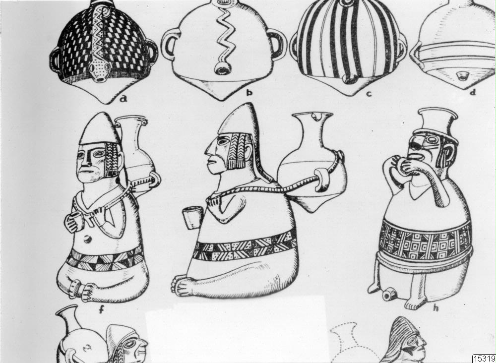 teckning, lerkärl, antropomorfa, Teckning, drawing
