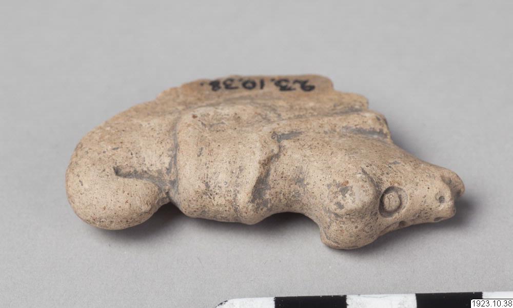 Djurbildsfragment, figur, figurine, sculpture