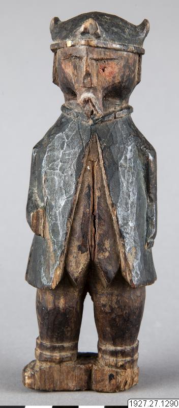 figur, Träfigur., sculpture, figurine