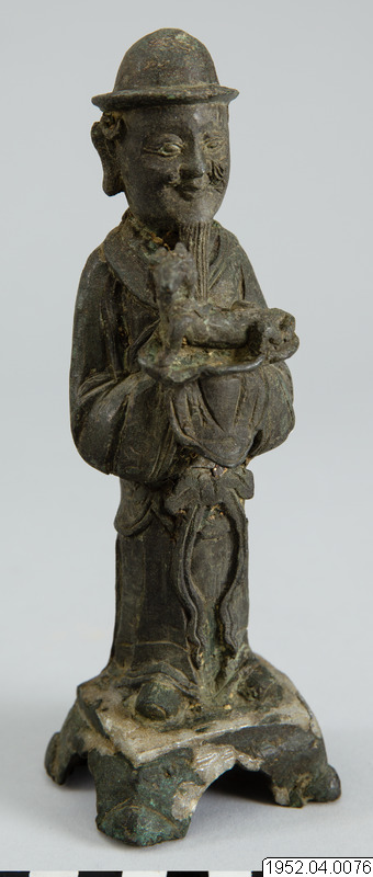 figur, Bronsfigur, figurine, sculpture