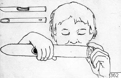 illustration, Handhålsflöjt, teckning, Teckning, drawing