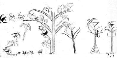 föremålsbild, bildskrift, teckning, Teckning, drawing