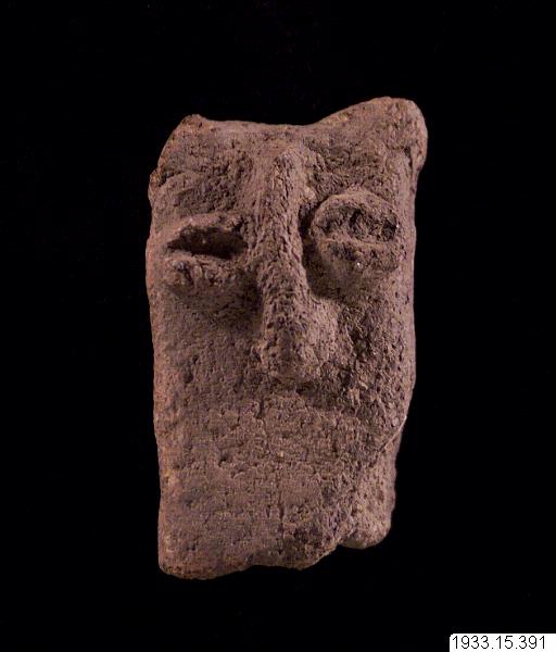 figurin, Lerkärlsfragment., figure, sculpture